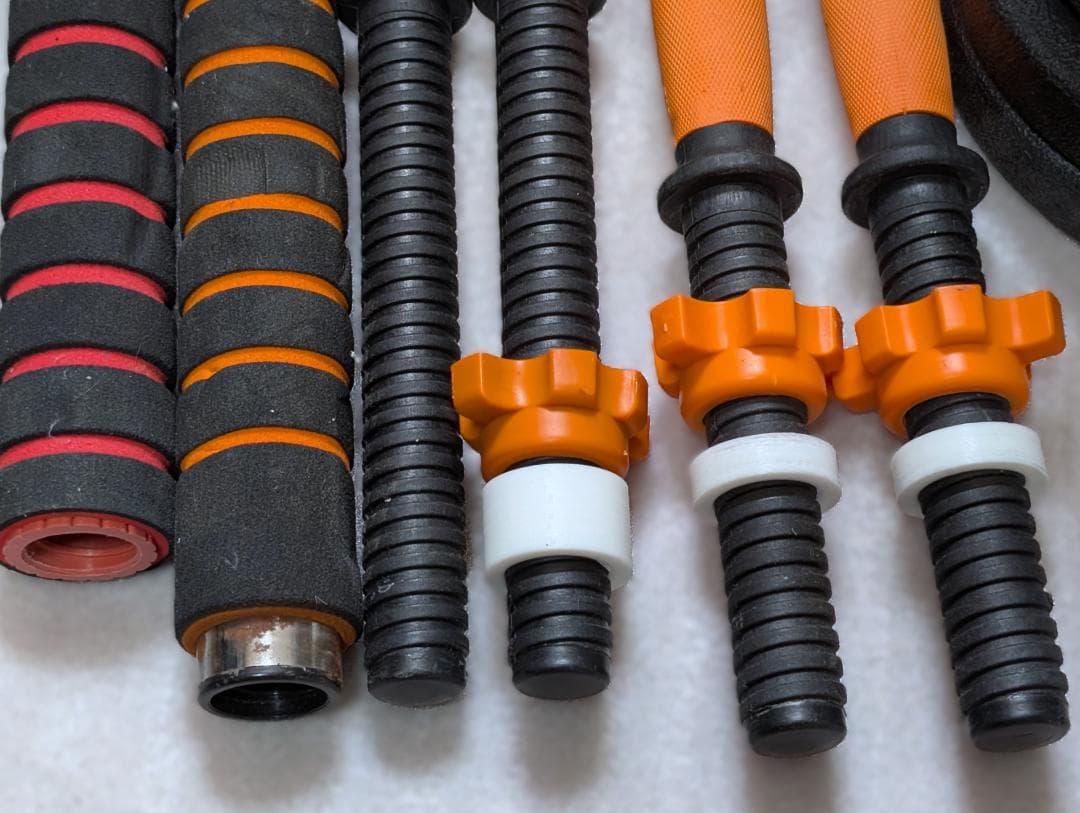 【送料込み】バーベル　ダンベル　両用　合計50kg以上