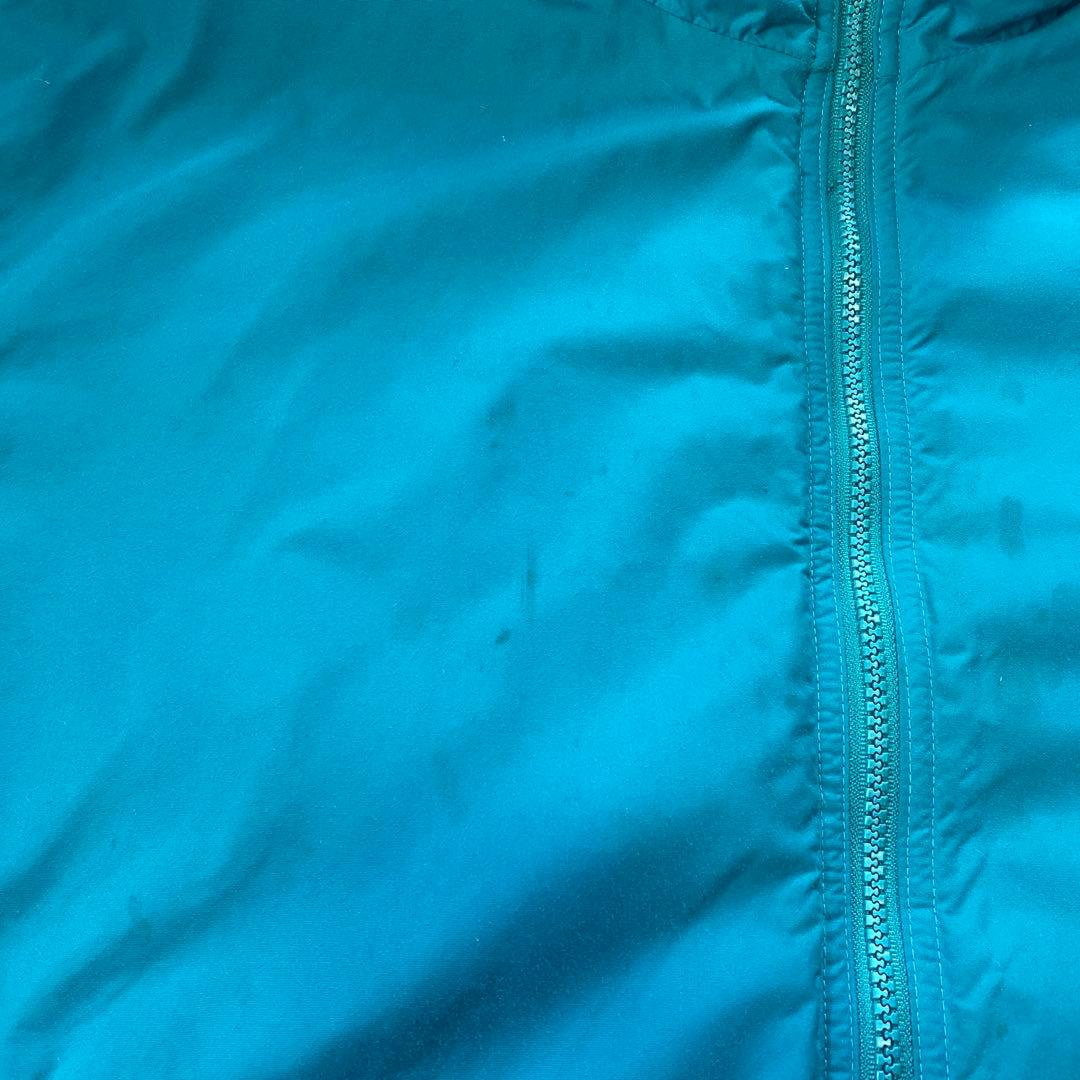 80s USA製 パタゴニア シェルドシンチラ ジャケット　ターコイズ　三角タグ