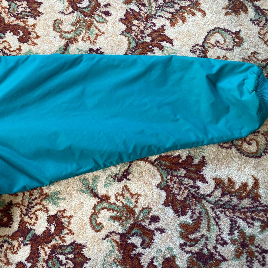 80s USA製 パタゴニア シェルドシンチラ ジャケット　ターコイズ　三角タグ