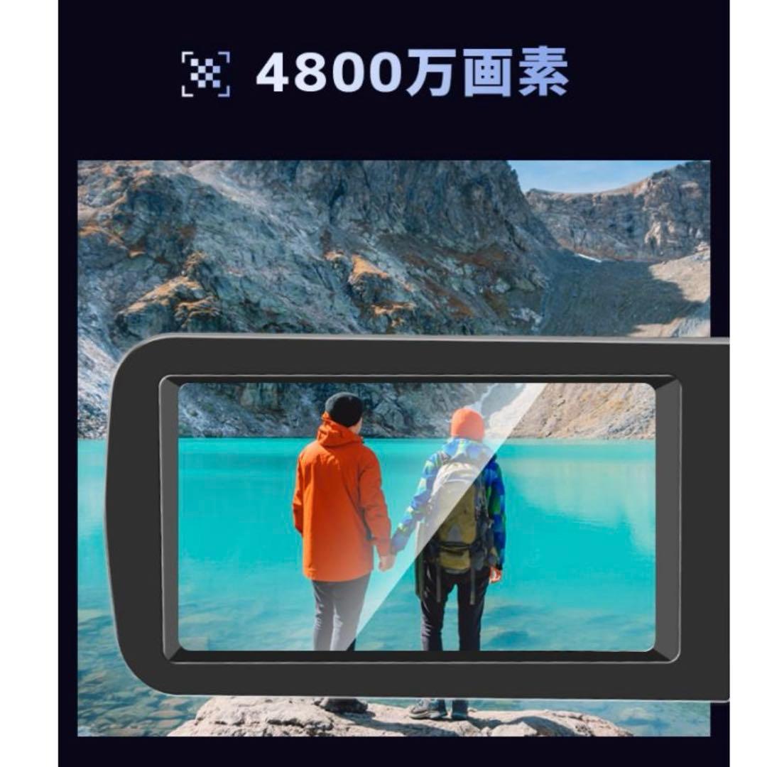 4Kビデオカメラ 4800万画素 Wi-Fi対応