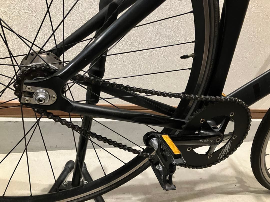 ピストLEADER 725サイズM リーダーバイク ブラック