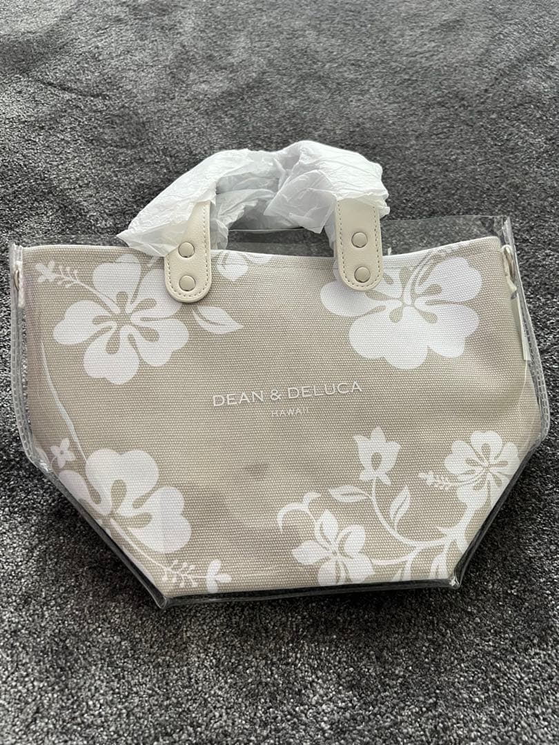 DEAN & DELUCA フラワープリントエコバッグ