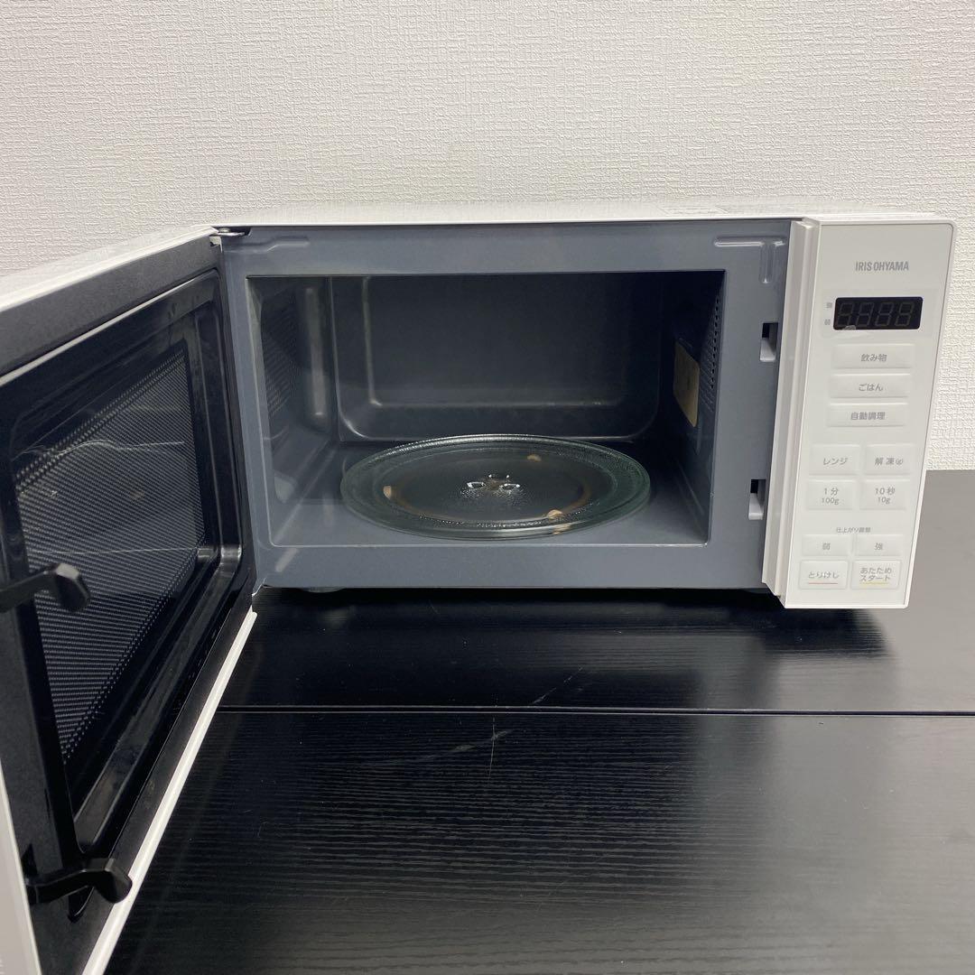 送料込み＊アイリスオーヤマ 電子レンジ 2024年製＊1202-5