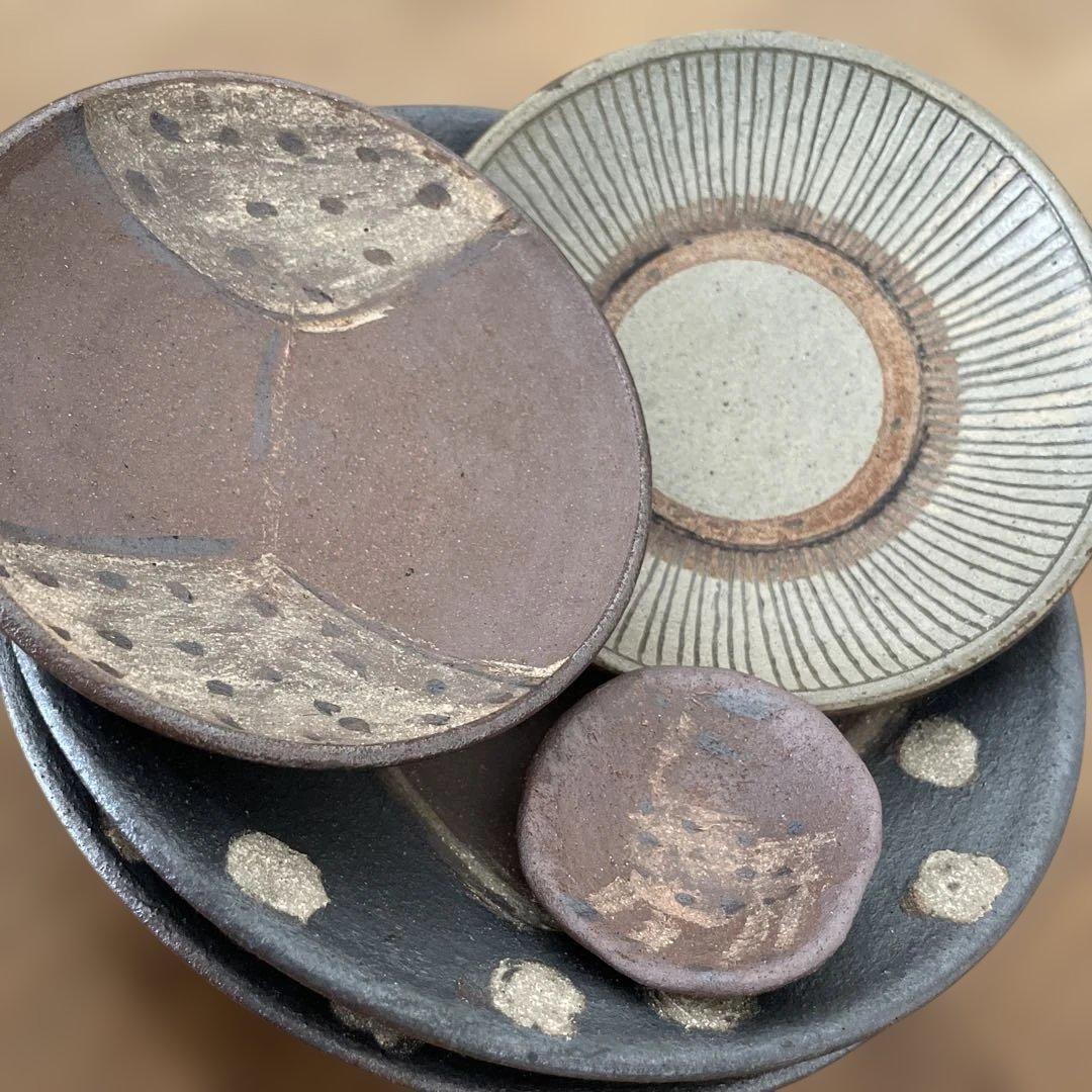 やちむん こだま土 作家 沖縄 皿