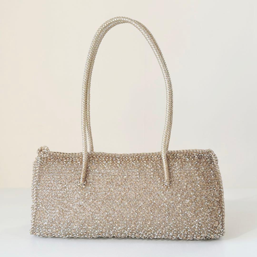 完売品　未使用アンテプリマTIRA TEMPOティーラ テンポ　キャメルシルバー