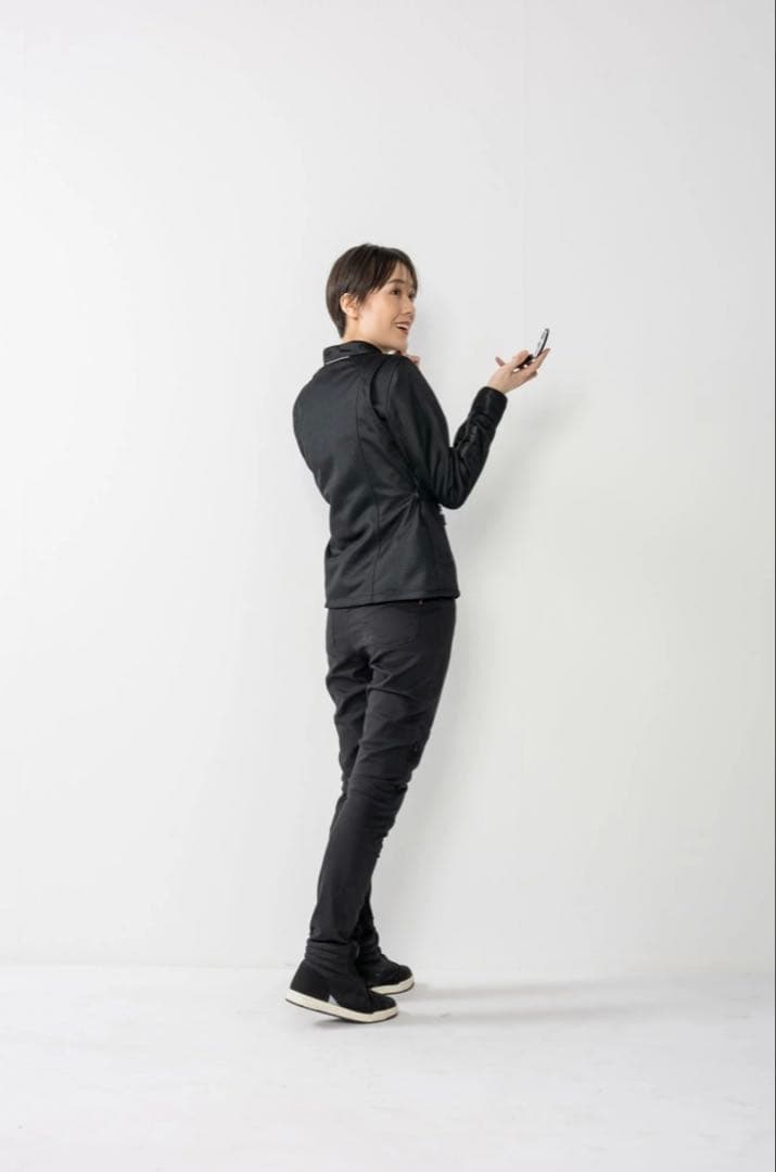 ロッソスタイルラボ　スタイルアップ　メッシュジャケット　レディース　ブラック　L