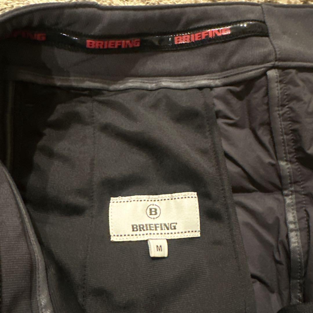 BRIEFING ブリーフィング ダウン キルティングスカート 濃グレー