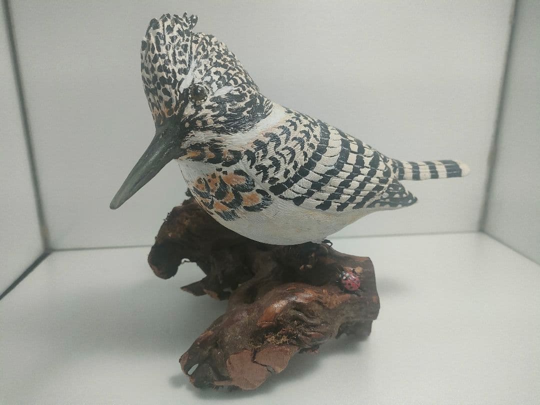 ヤマセミ　バードカービング