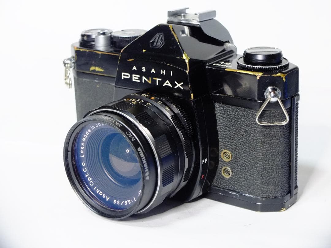 【実写確認整備品】アサヒペンタックスSLB/K・スーパータクマー35mmf3.5