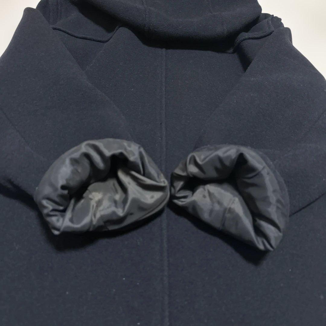 Brooks Brothers 346 ダッフルコート ネイビー チェック柄