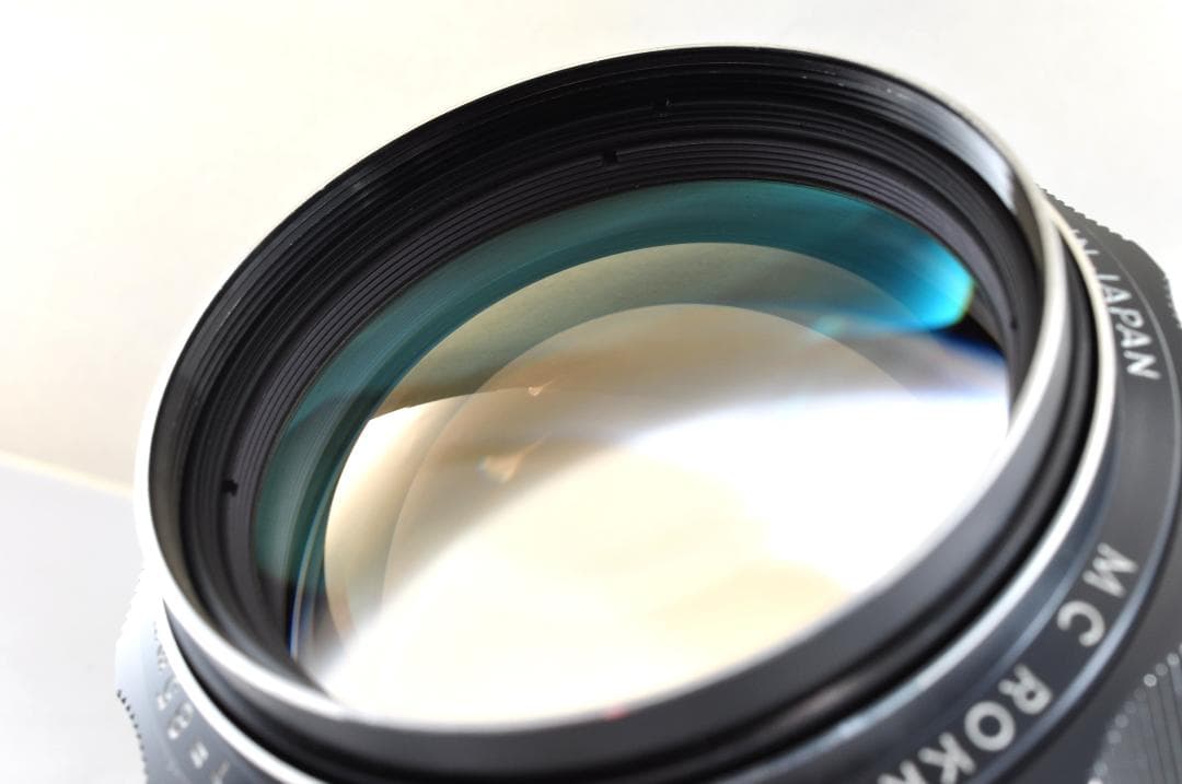 試写あり MINOLTA MC ROKKOR-PF 85mm f/1.8レンズ