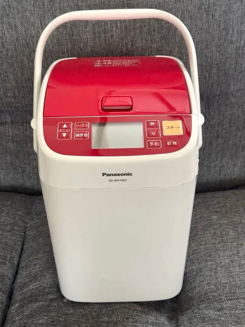 【未使に近い】1斤タイプ レッド SD-BH1001-R