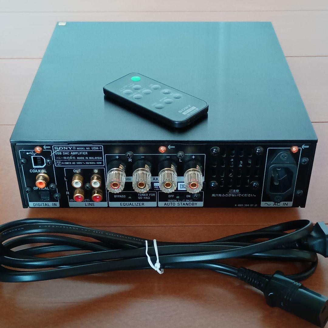 【ハイレゾ対応】ソニー USB DACアンプ UDA-1＋スピーカーSS-HA3
