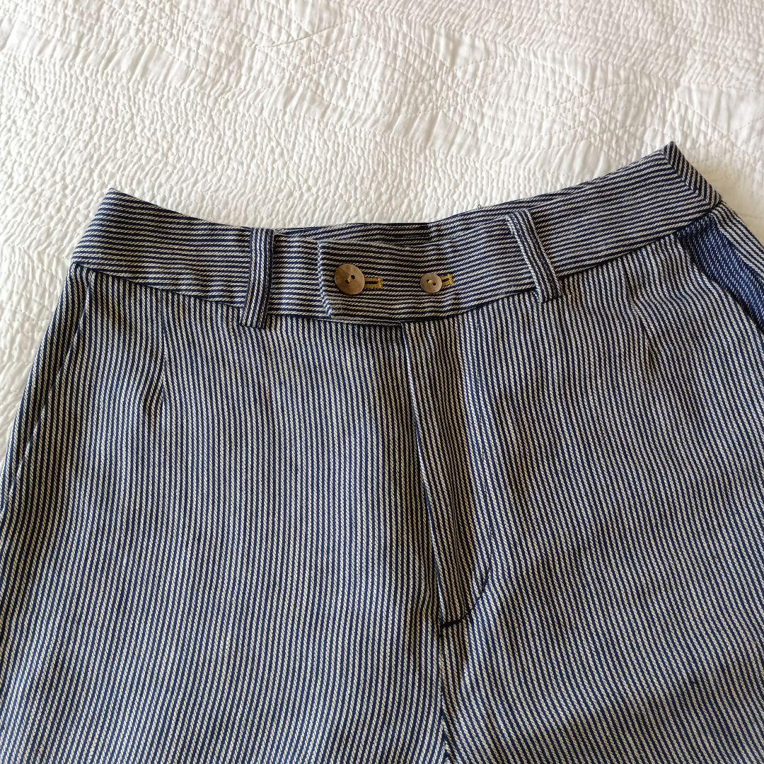 パラスパレス　リネンガウチョパンツ