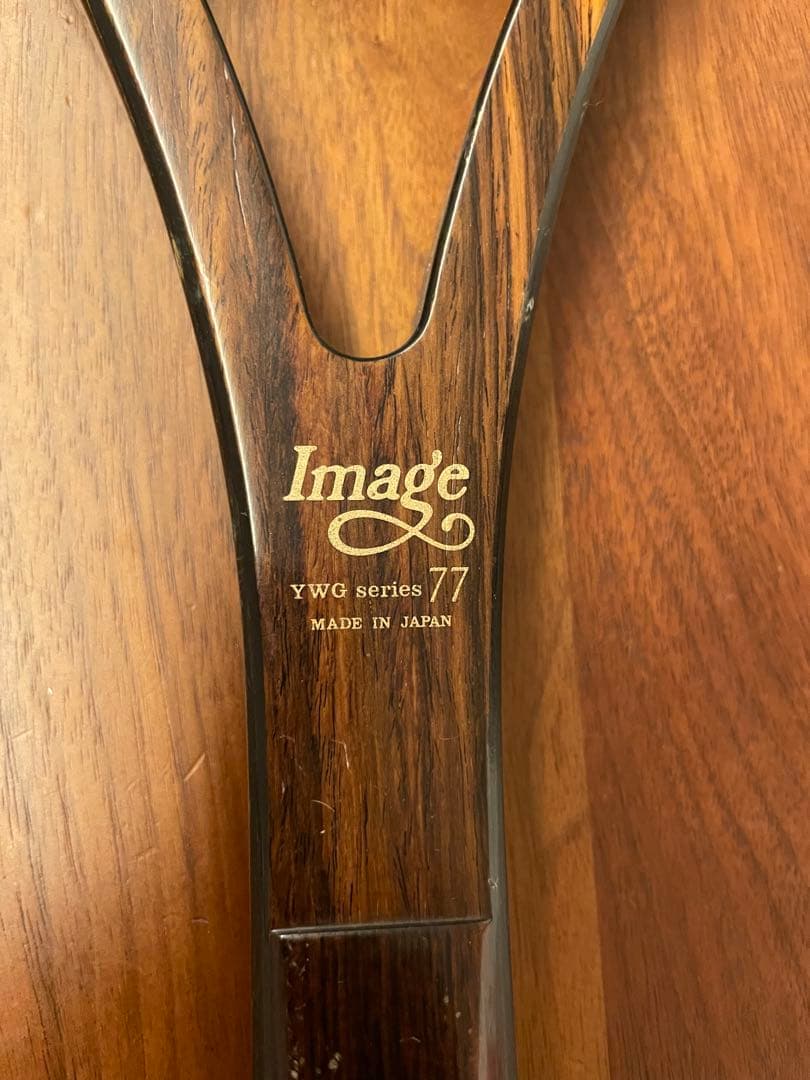 ヤマハ製 木製テニスラケットYAMAHA Image YWG series 77