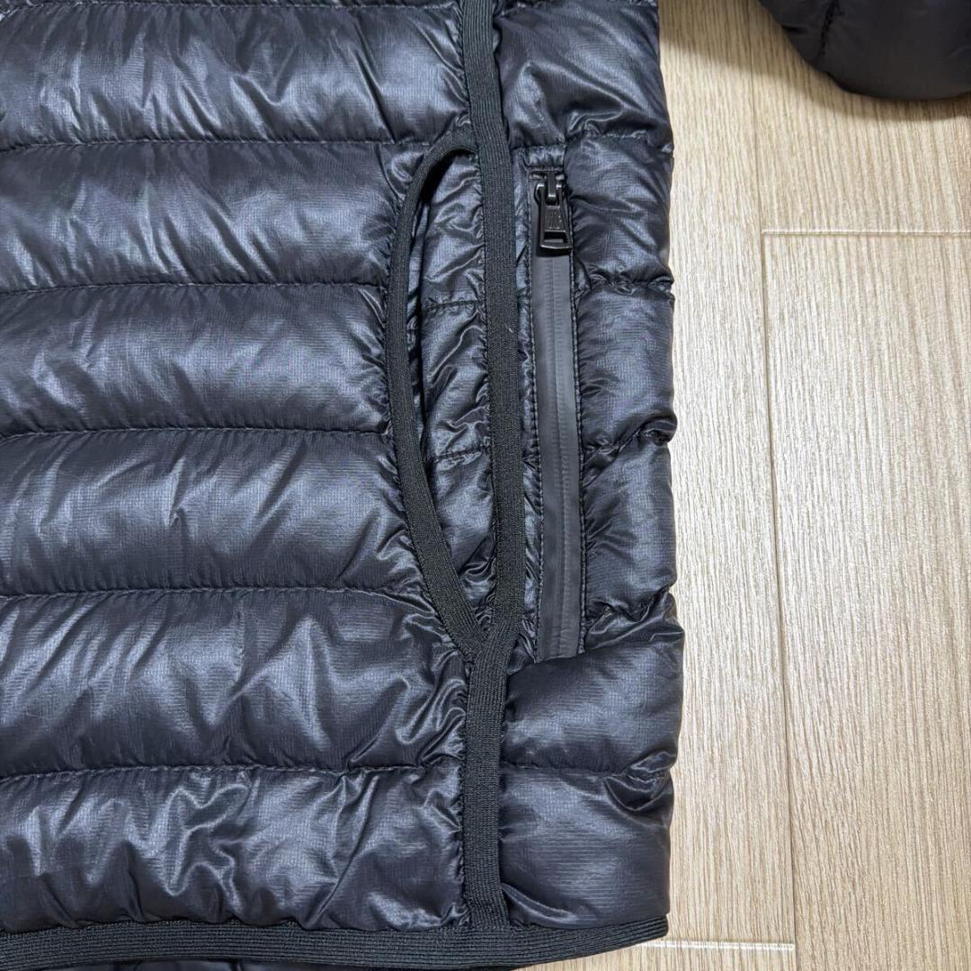 モンクレール TAITO ダウンジャケット size 3 ブラック メンズ