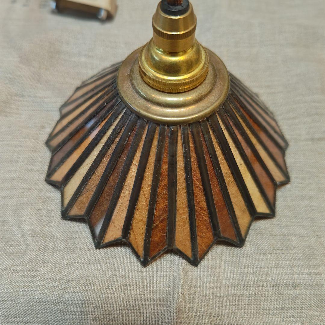 落ち葉のステンドグラスランプ Zum Beispiel