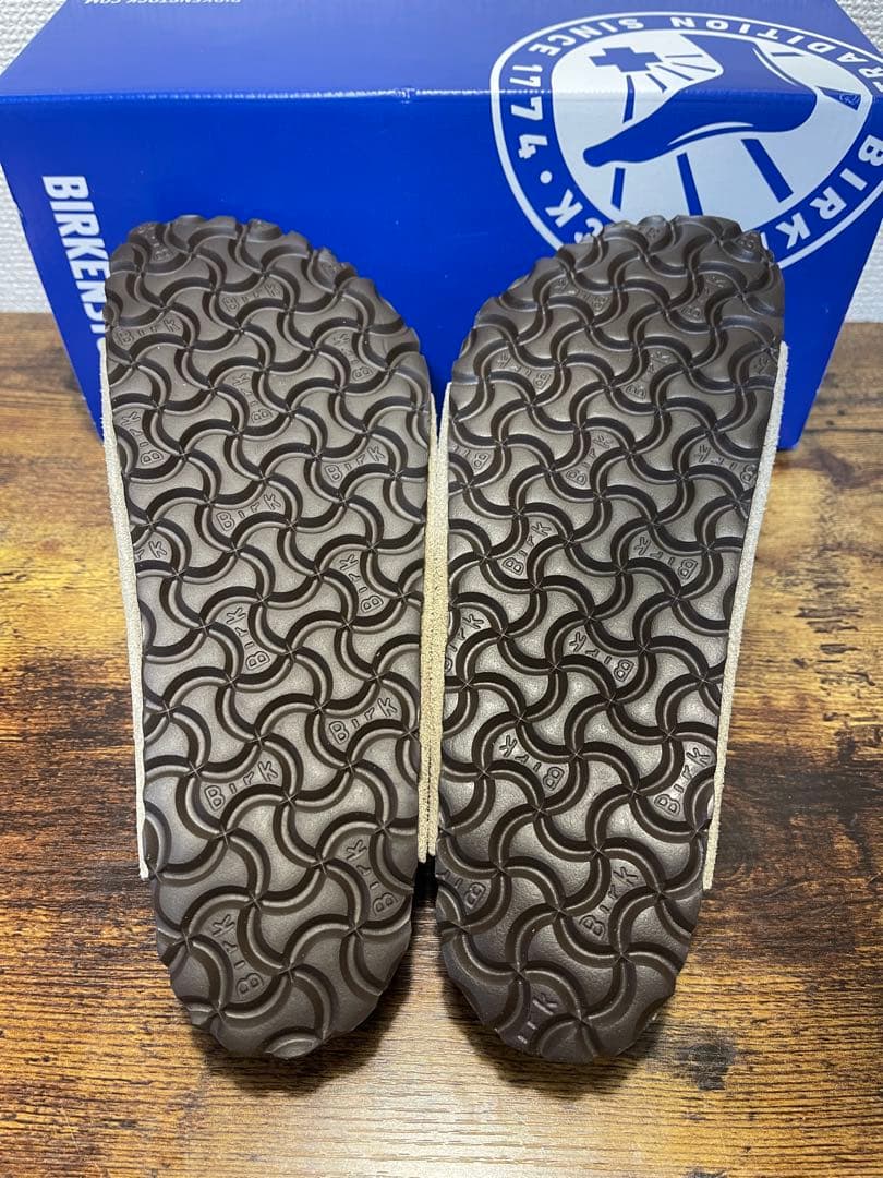 BIRKENSTOCK スエード サボサンダル 37