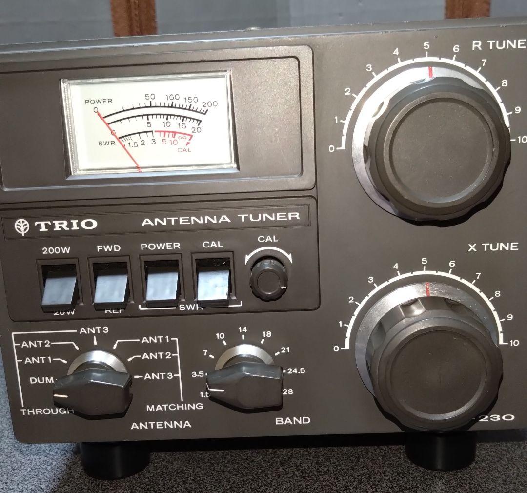 TRIO　トリオ　アンテナチューナー　AT-230 (動作未確認)