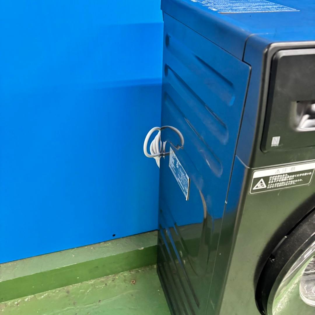 544 ドラム式洗濯機　左開き　容量6キロ　単身向け住宅設置可能　極美品