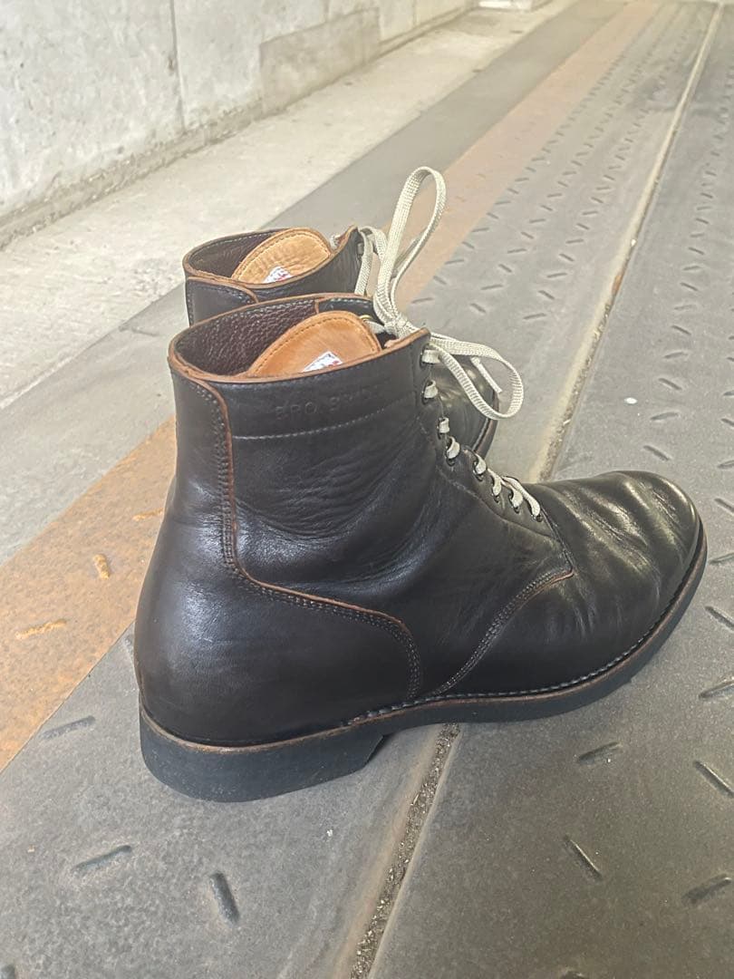 ブラザーブリッヂ ESCAPE エスケープ ホースハイド 馬革 茶芯 US11