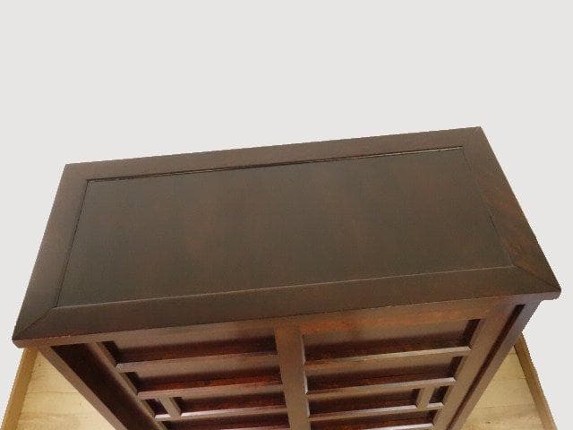 松本民芸家具　下駄箱　USED　再塗装済