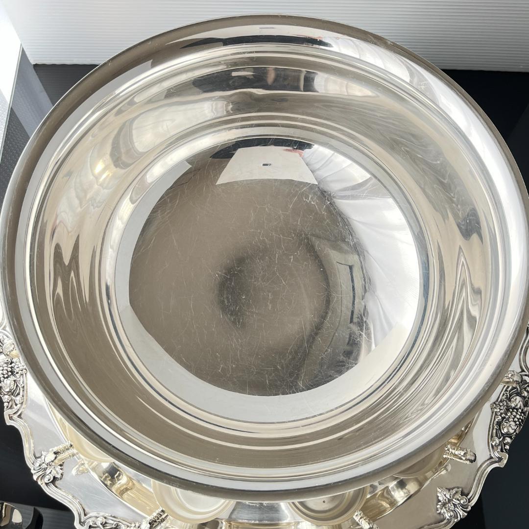 【WALLACE】 果実のパンチボウル / ワインクーラー パンチカップ12個