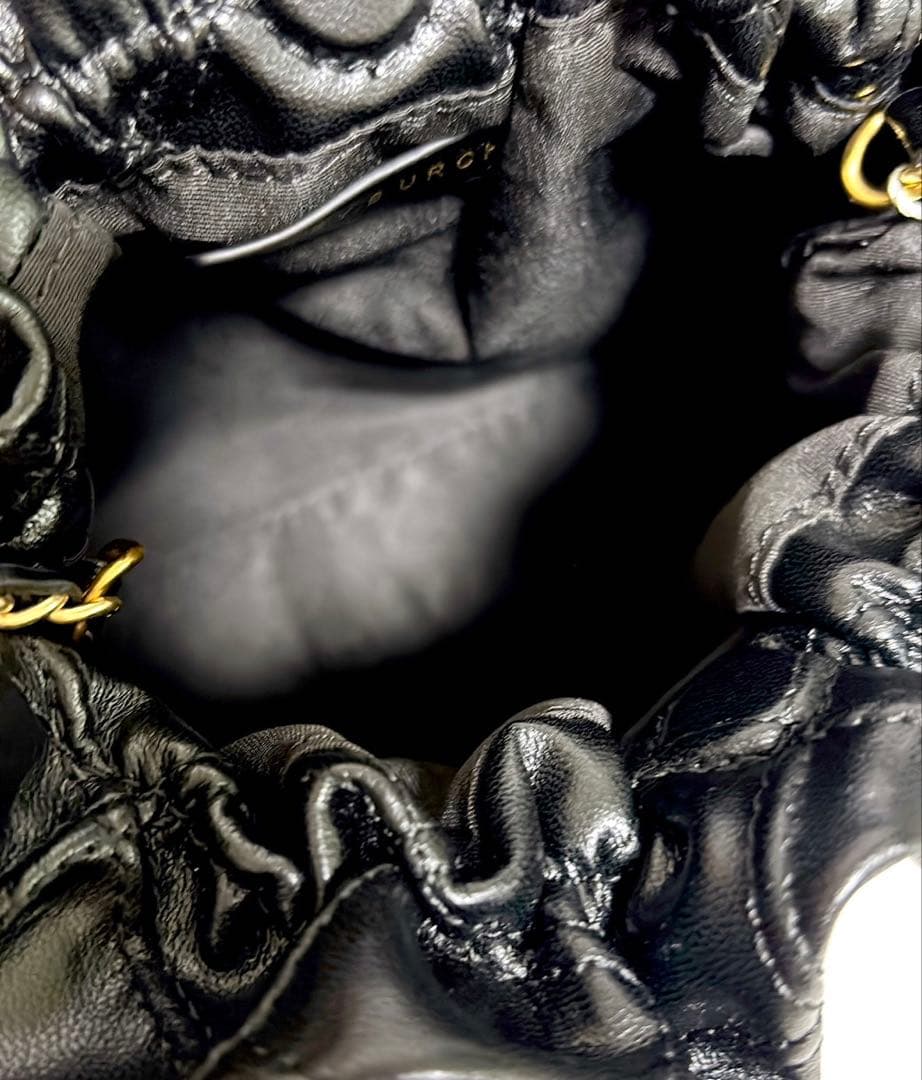 【大人気♡ショッパー付】トリーバーチ ミニ フレミング ホーボーバッグ 黒