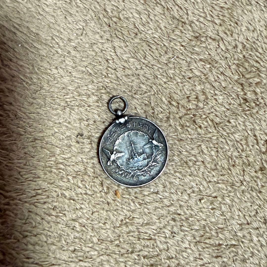 貴重　銀貨　皇太子殿下 海外御巡遊記念　 大正年代 シルバー950