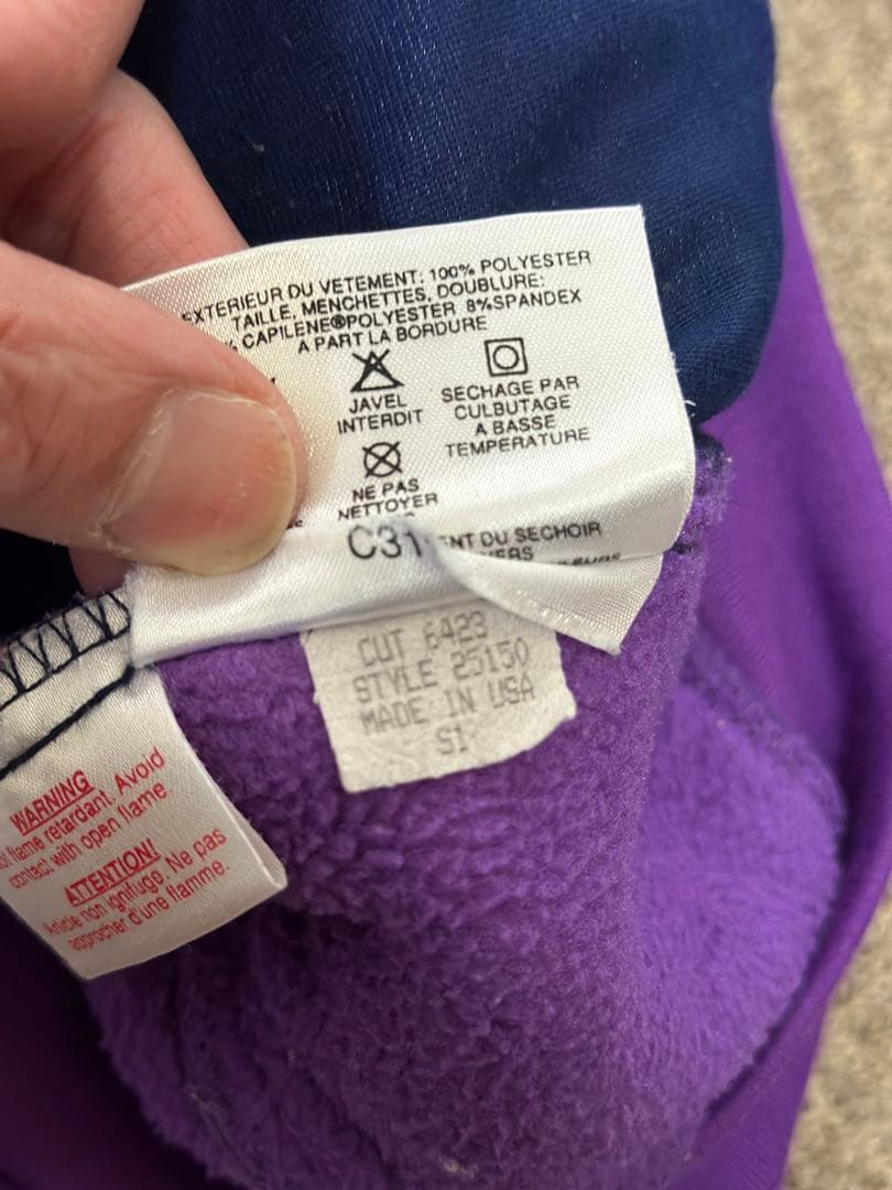 90’s patagonia ライトウェイト シンチラクルー ボートネック