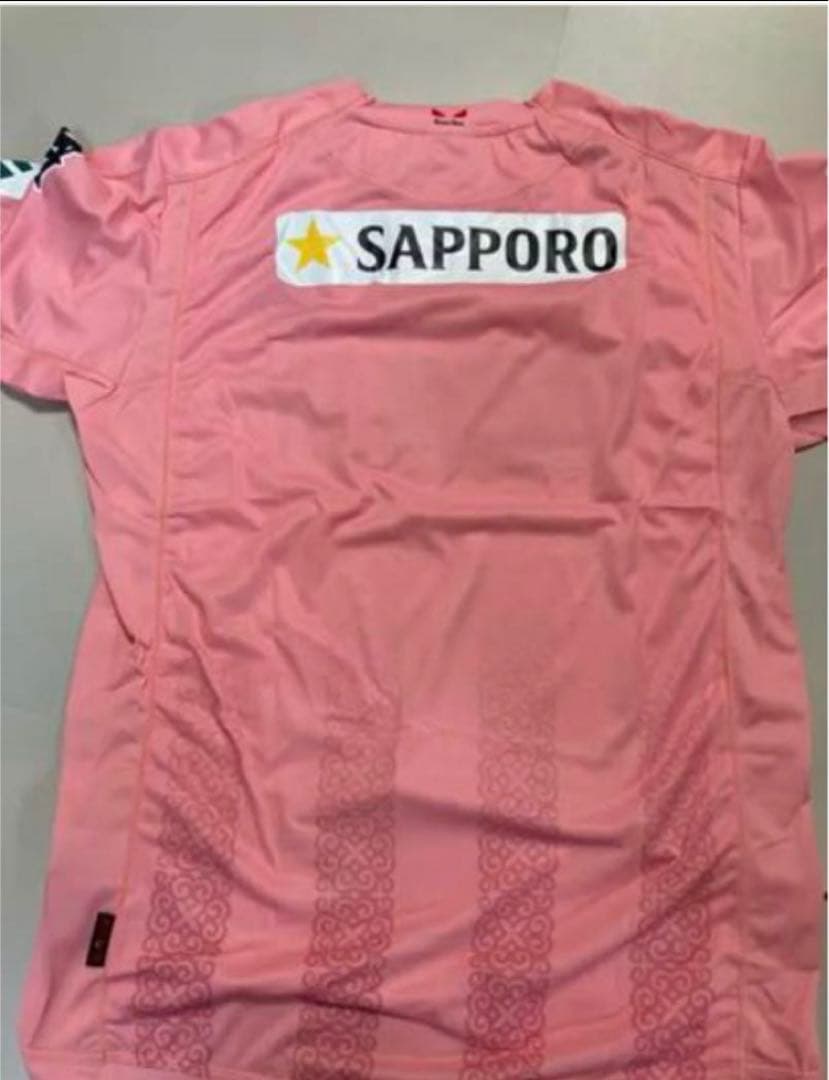 3XO ) 未使用 コンサドーレ札幌 ユニフォーム 半袖 2015 レア ピンク