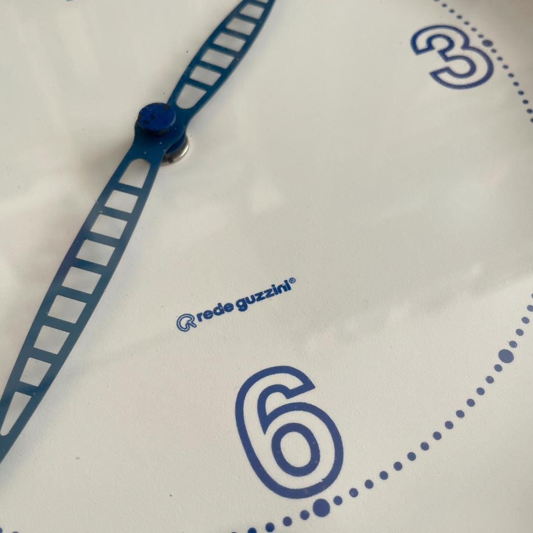 90s【guzzini】ポストモダン ヴィンテージ 掛け時計 ウォールクロック