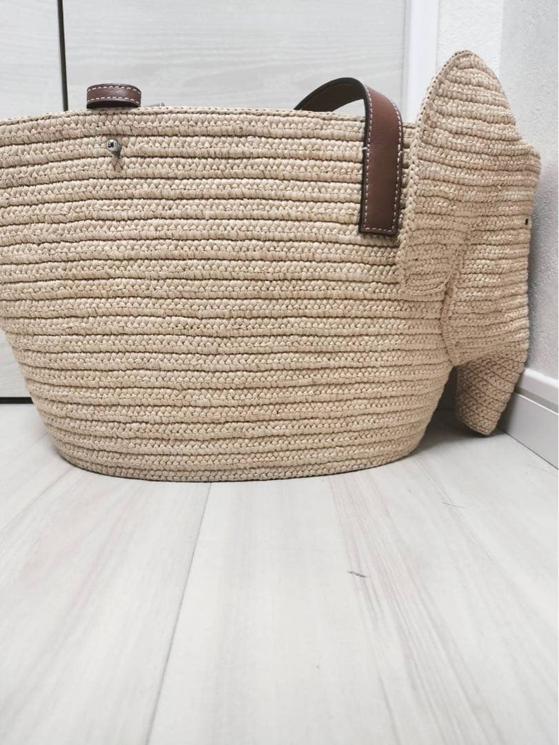 LOEWE エレファントモチーフ かごバッグ
