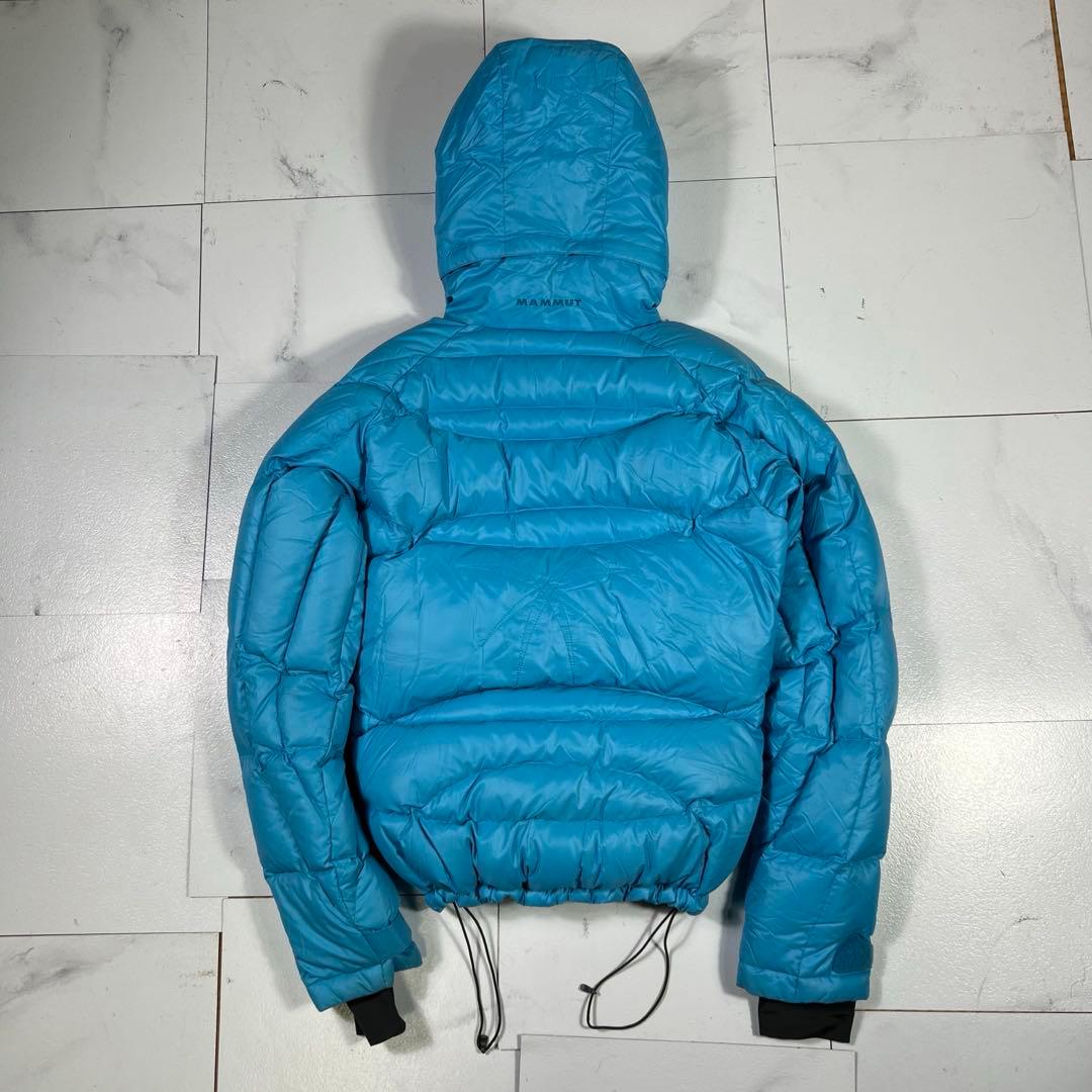 00s mammut 短丈 down puffer jacket y2k 水色