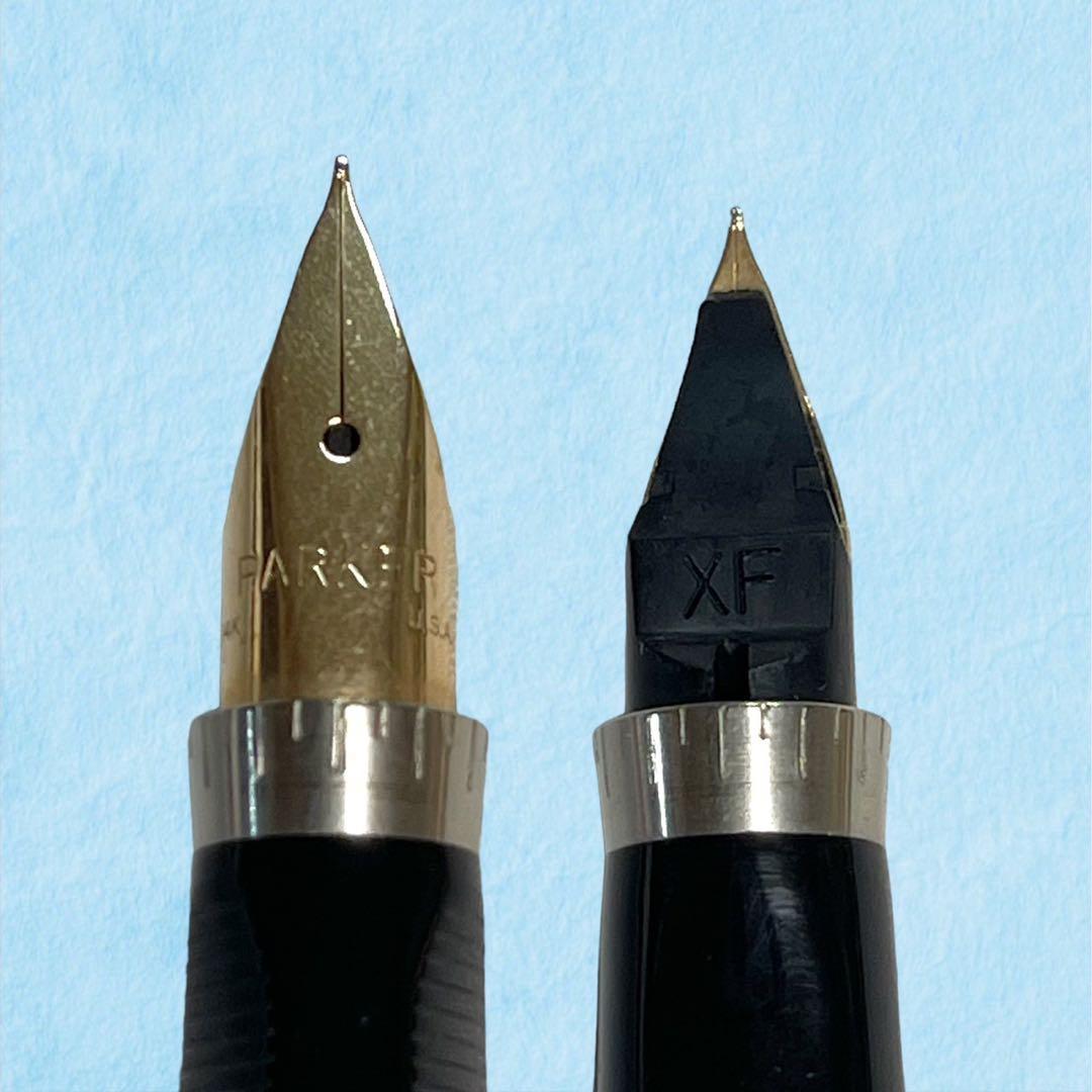 ★貴重！PARKER パーカー 万年筆　#75 スターリングシルバーシズレ