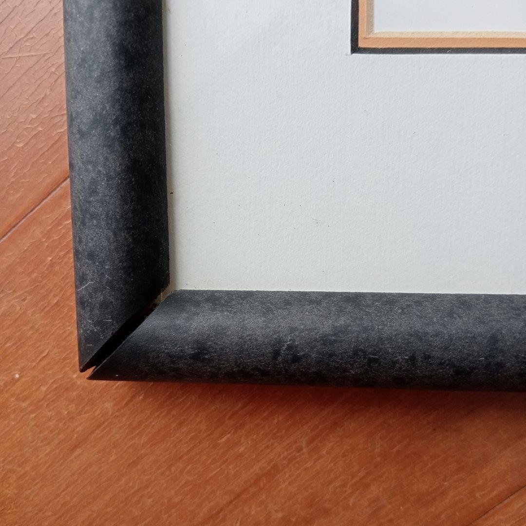 ''Puppy Love''ポストカードの額装