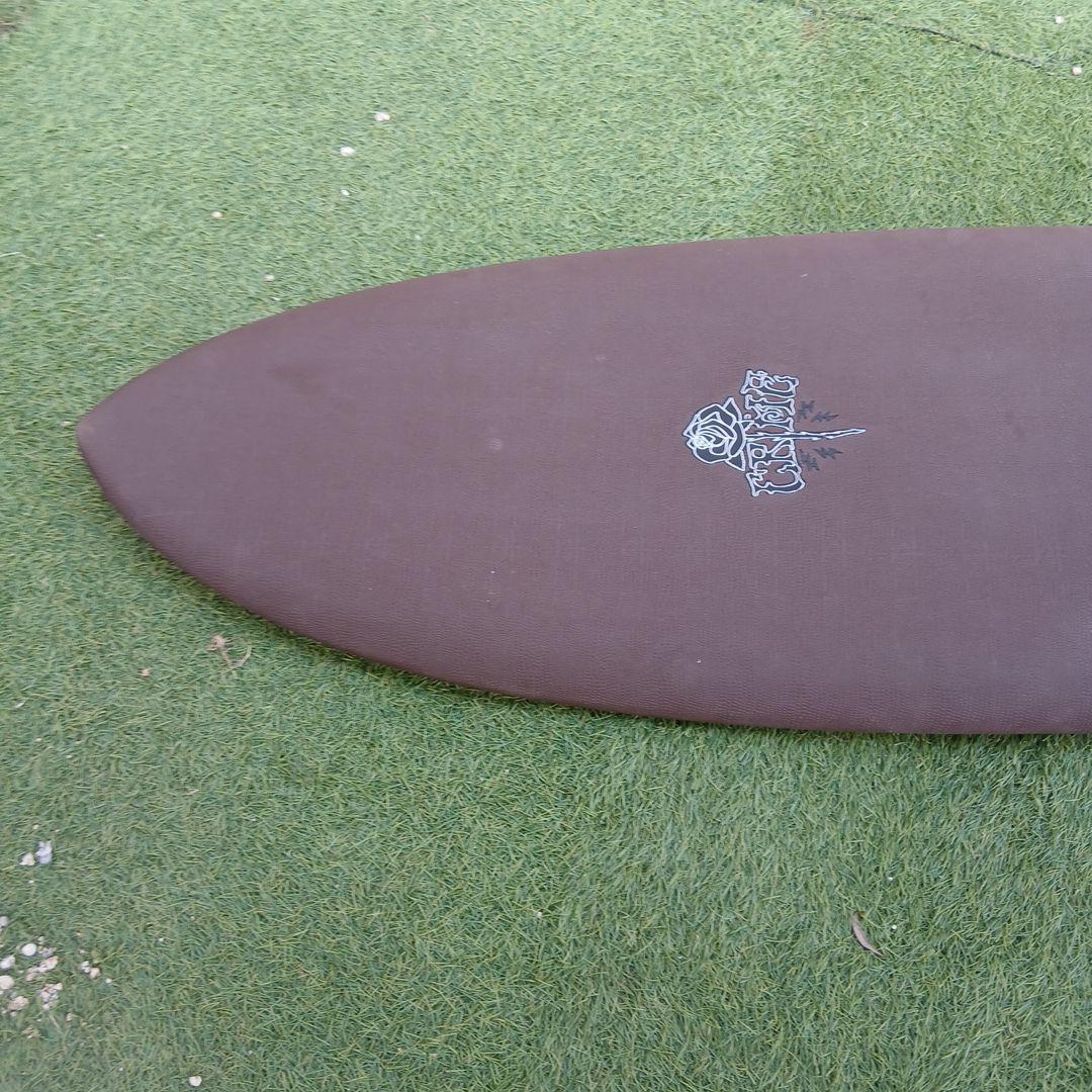 CRIME ６.２ツインキールフィッシュ　キールフィン付き　WAX不要　送料込み