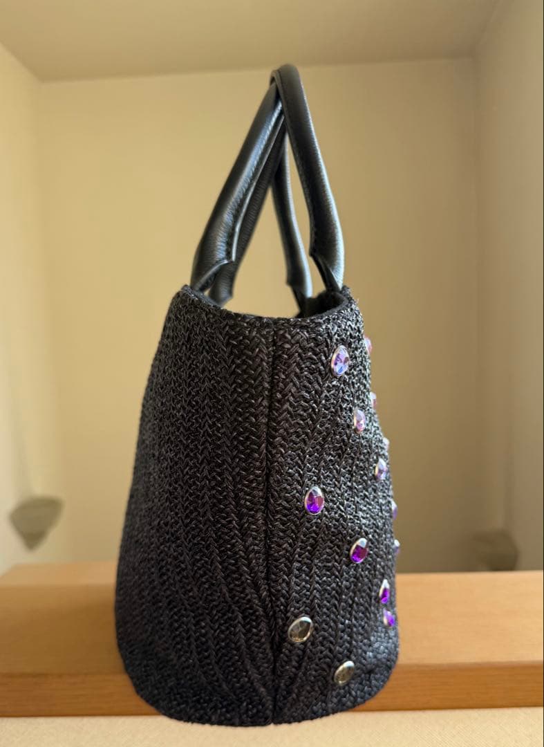 Think Bee！ジュエルビーンズトートバッグ（ブラック）