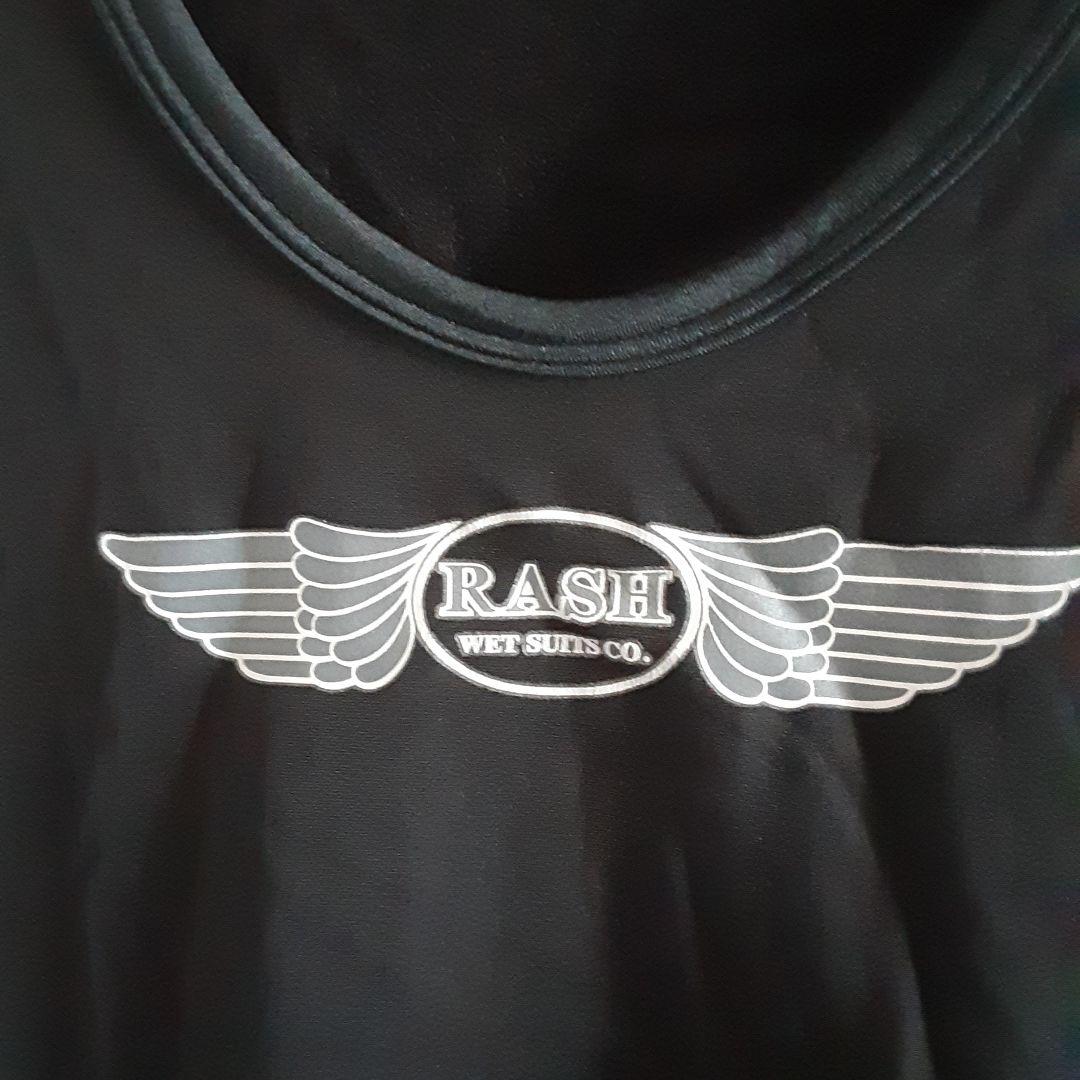 RASH ショートジョン ウェットスーツ 黒 日本製