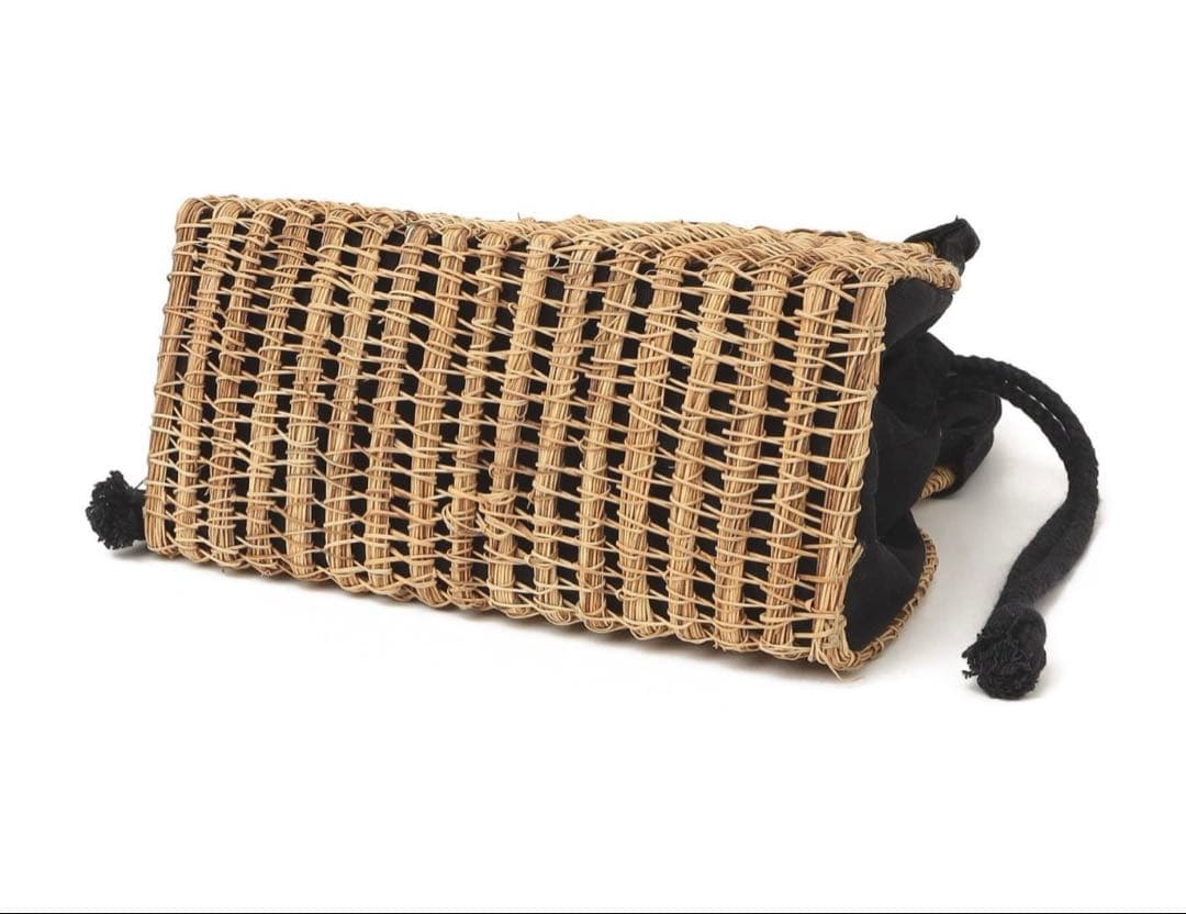 TARANGO ハーフ ラウンド カゴ バッグ