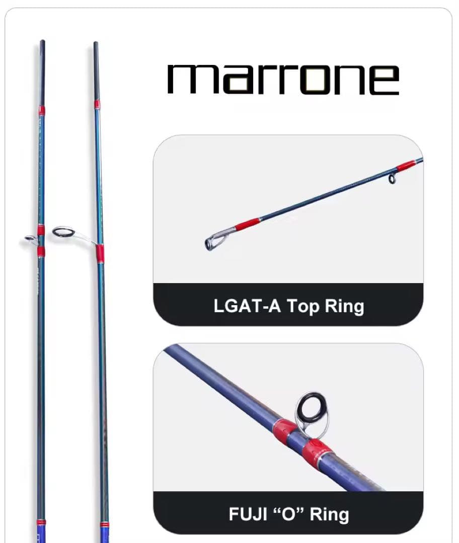 新品未使用　バスロッド　2ピースロッド　S662L スピニングロッド　バス釣り