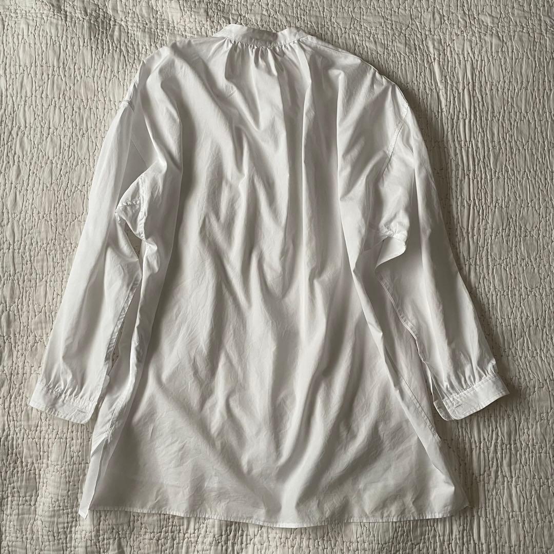 24AW ARTS&SCIENCEアーツアンドサイエンスギャザーロングシャツ