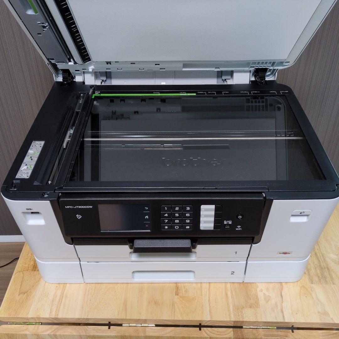 【モノクロのみ可ジャンク品】複合機ブラザーMFC-J7300CDWプリンター
