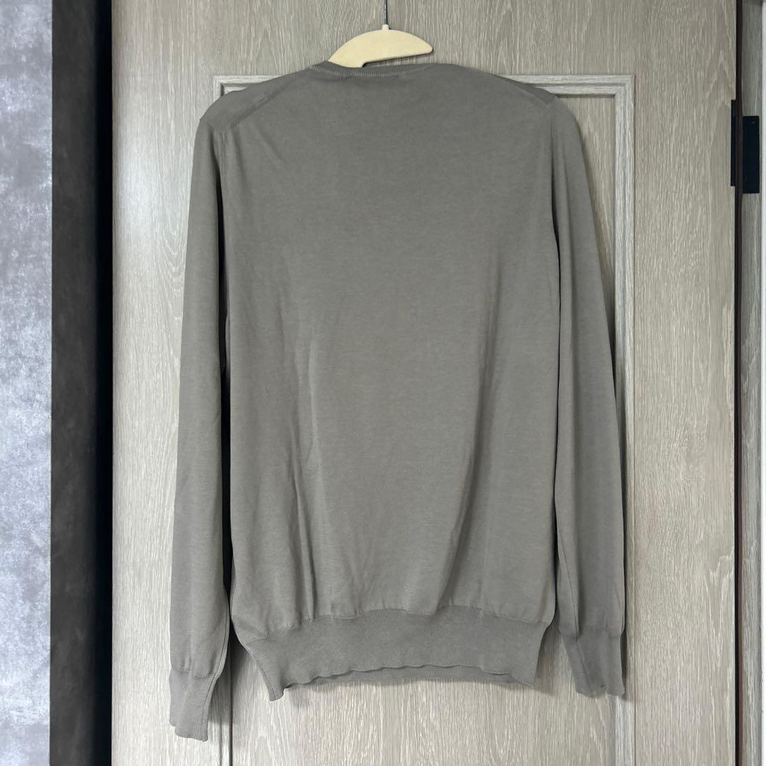 ヒ*ロ様 タグ付新品! GRAN SASSO イタリア製　クルーネックコットンメ