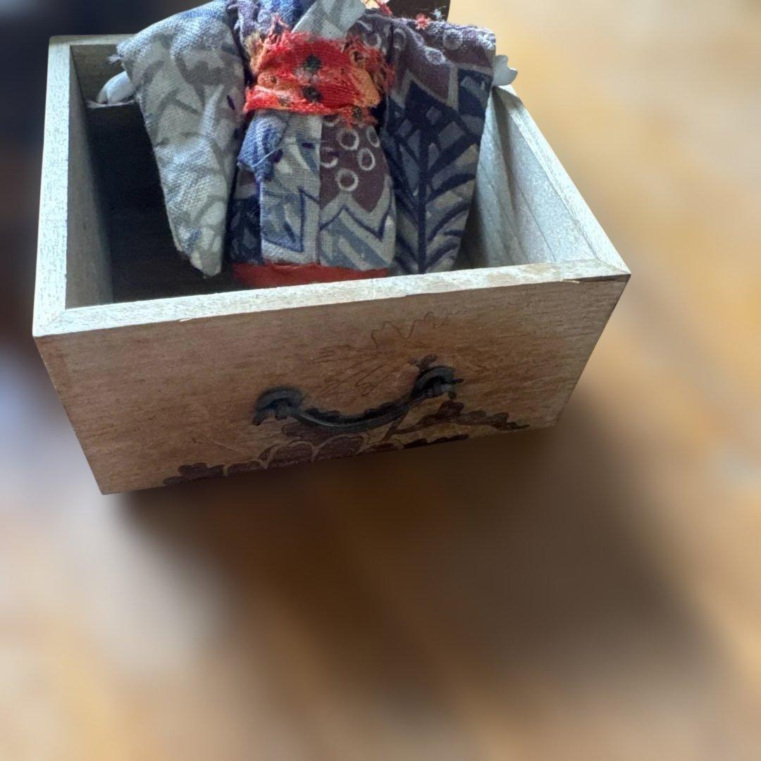 明治　江戸　市松人形　豆人形