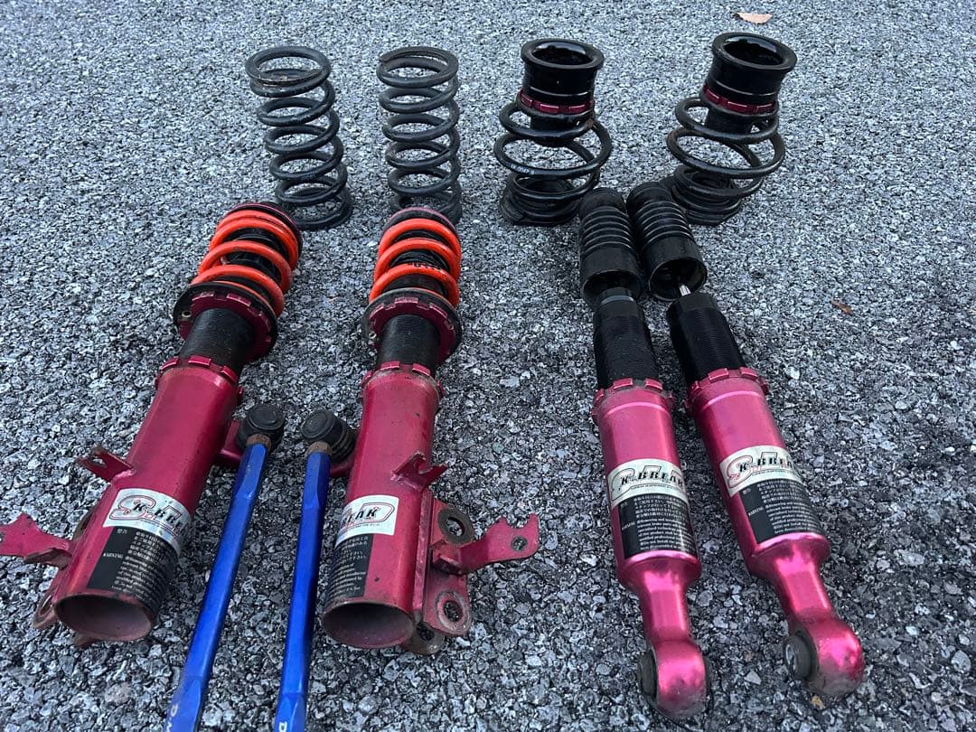 ge フィット crz 車高調 フルタップ