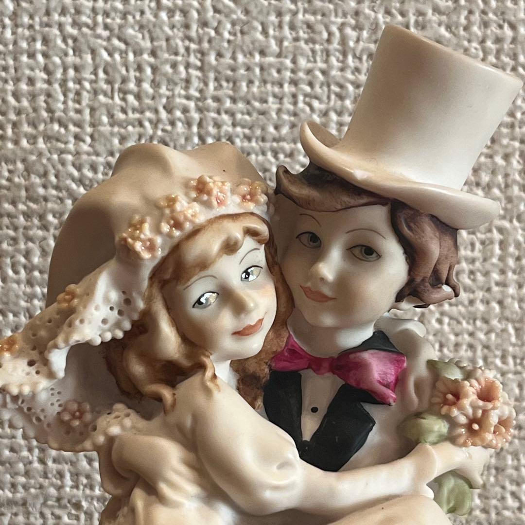 ジョゼッペアルマーニ　美品　ウェディング　恋人　子供　結婚式　新郎新婦　人形