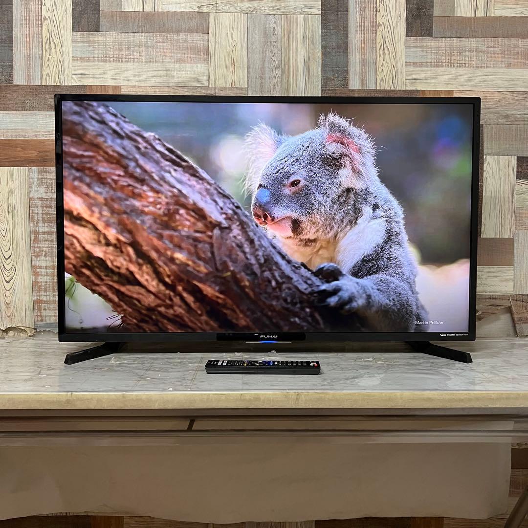 スポーツバカ☆大掃除中 受渡専用FUNAI 43V型4KTV 録画機能付YouT