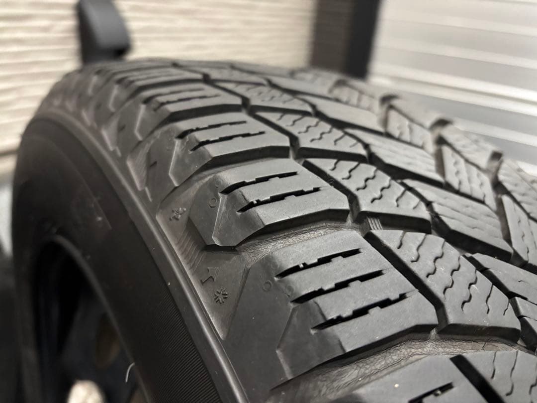 埼玉より【ベルランゴ】純正スチールホイール スタッドレスタイヤセット