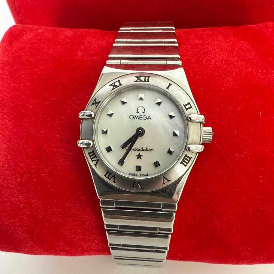 さらぽんOMEGA Constellation 保証書付き、電池交換済み
